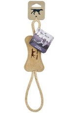 Tall Tails TALL TAILS NATURAL LEATHER BONG TUG TOY 12"