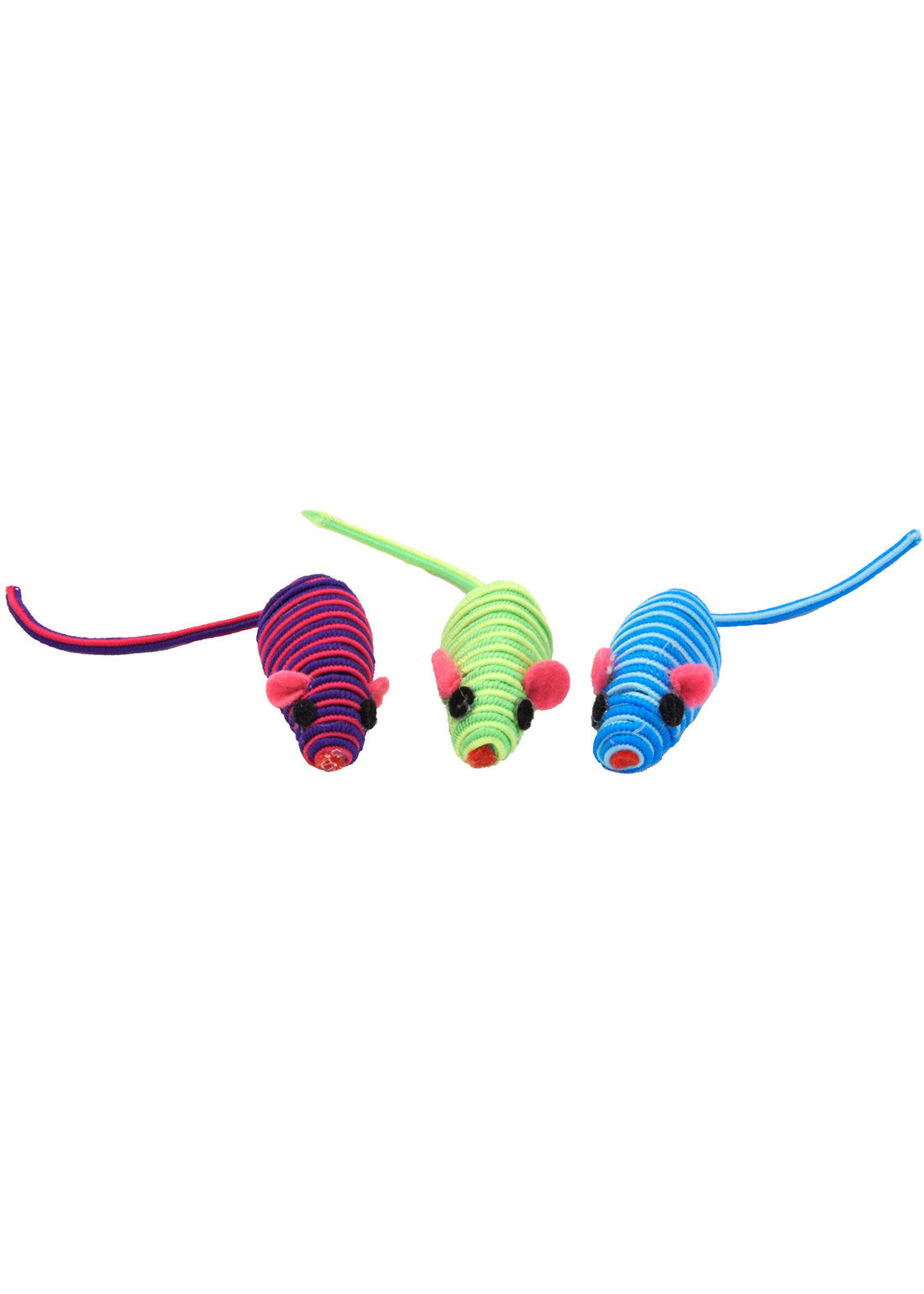 Coastal Pet Products TURBO STRING MICE 5"