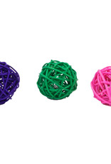 COASTAL PET PRODUCTS INC TURBO WICKER BALL 1.75"