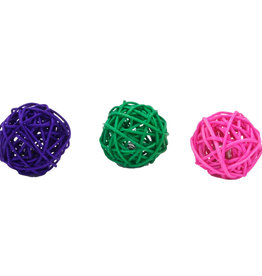 COASTAL PET PRODUCTS INC TURBO WICKER BALL 1.75"