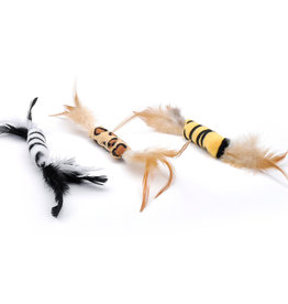 Coastal Pet Products TURBO 8" FEATHER TOY
