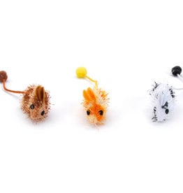 COASTAL PET PRODUCTS INC TURBO SPOTTED MICE 6.75"