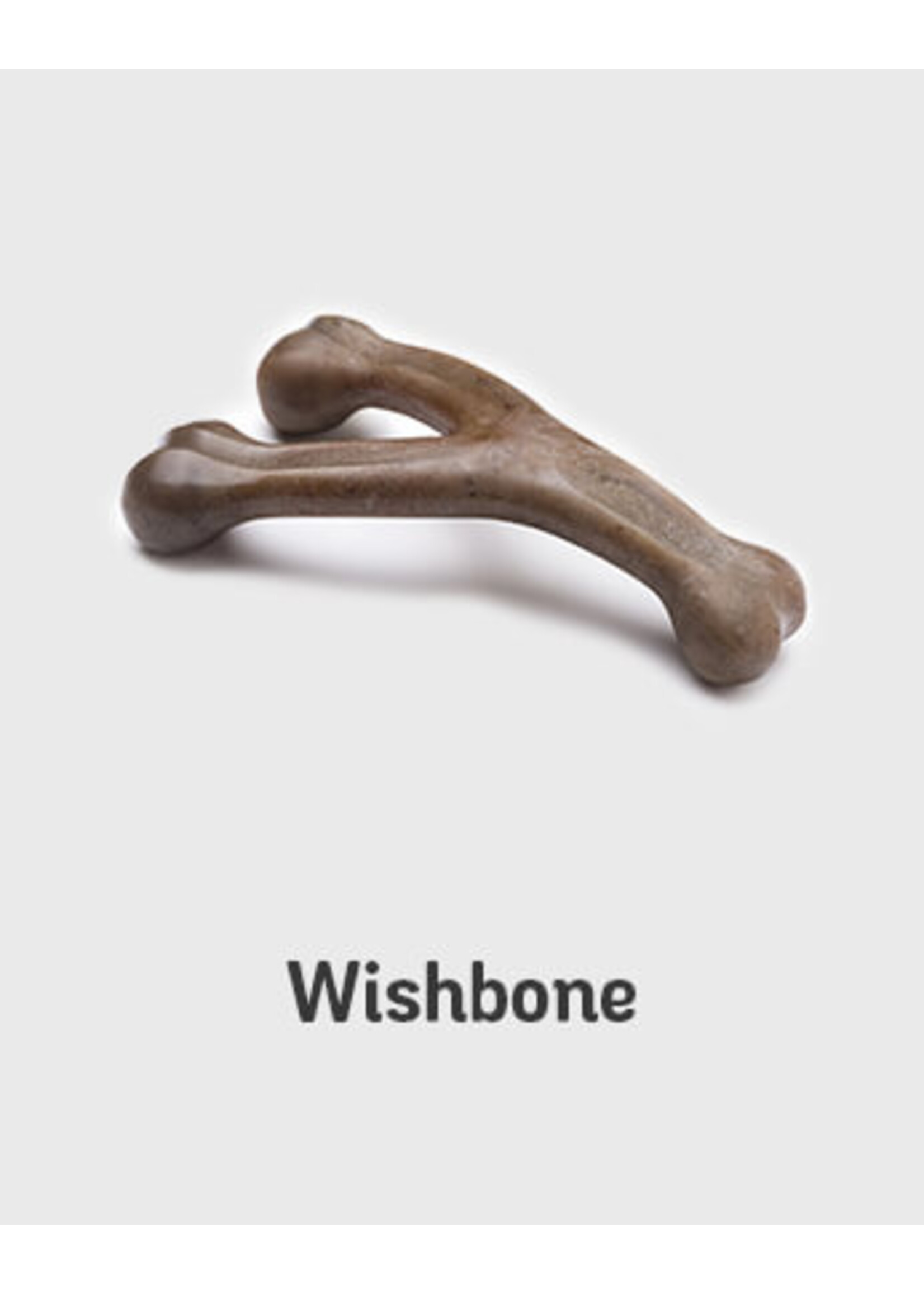 Benebone Benebone Real Bacon Durable Wishbone Dog Chew Toy Giant