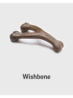 Benebone Benebone Real Peanut Durable Wishbone Dog Chew Toy Medium