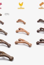 Benebone Benebone Real Bacon Durable Wishbone Dog Chew Toy Small