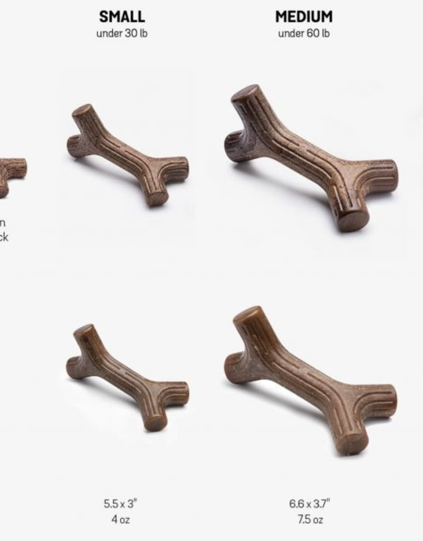 Benebone Benebone Bacon Stick Durable Dog Chew Toy Medium