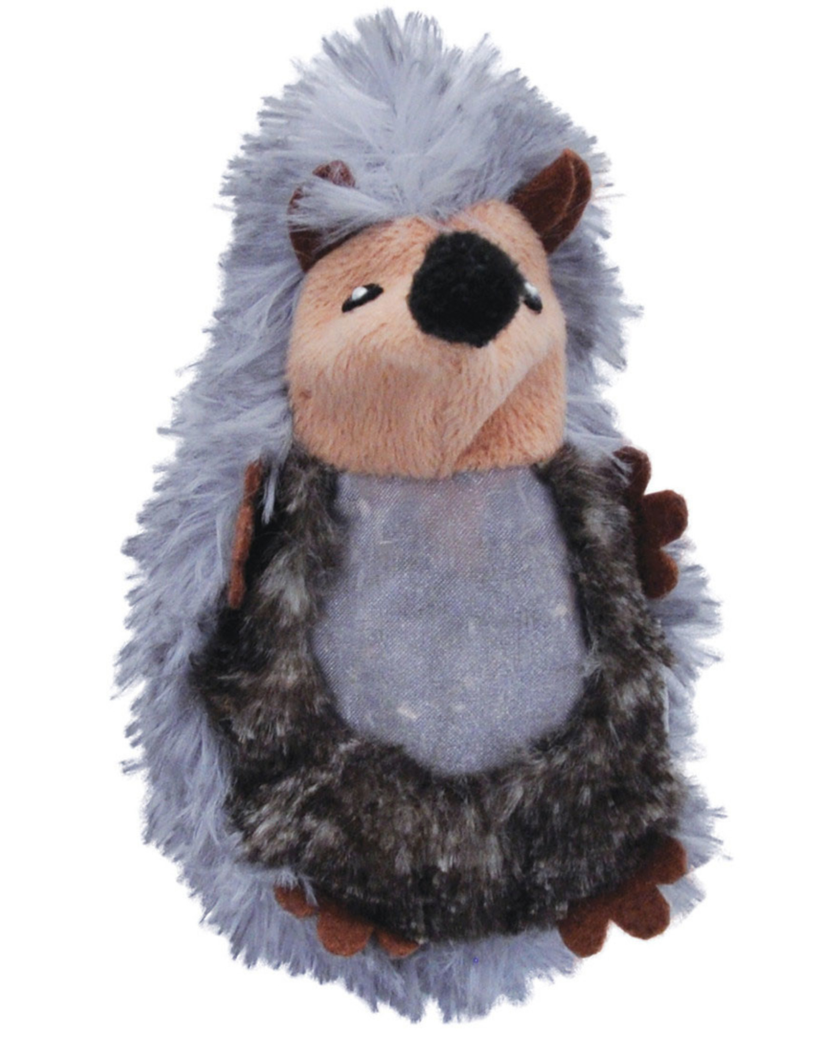 Coastal Pet Products Coastal® Turbo® Catnip Belly Critters Hedgehog Cat Toys, Small, Grey