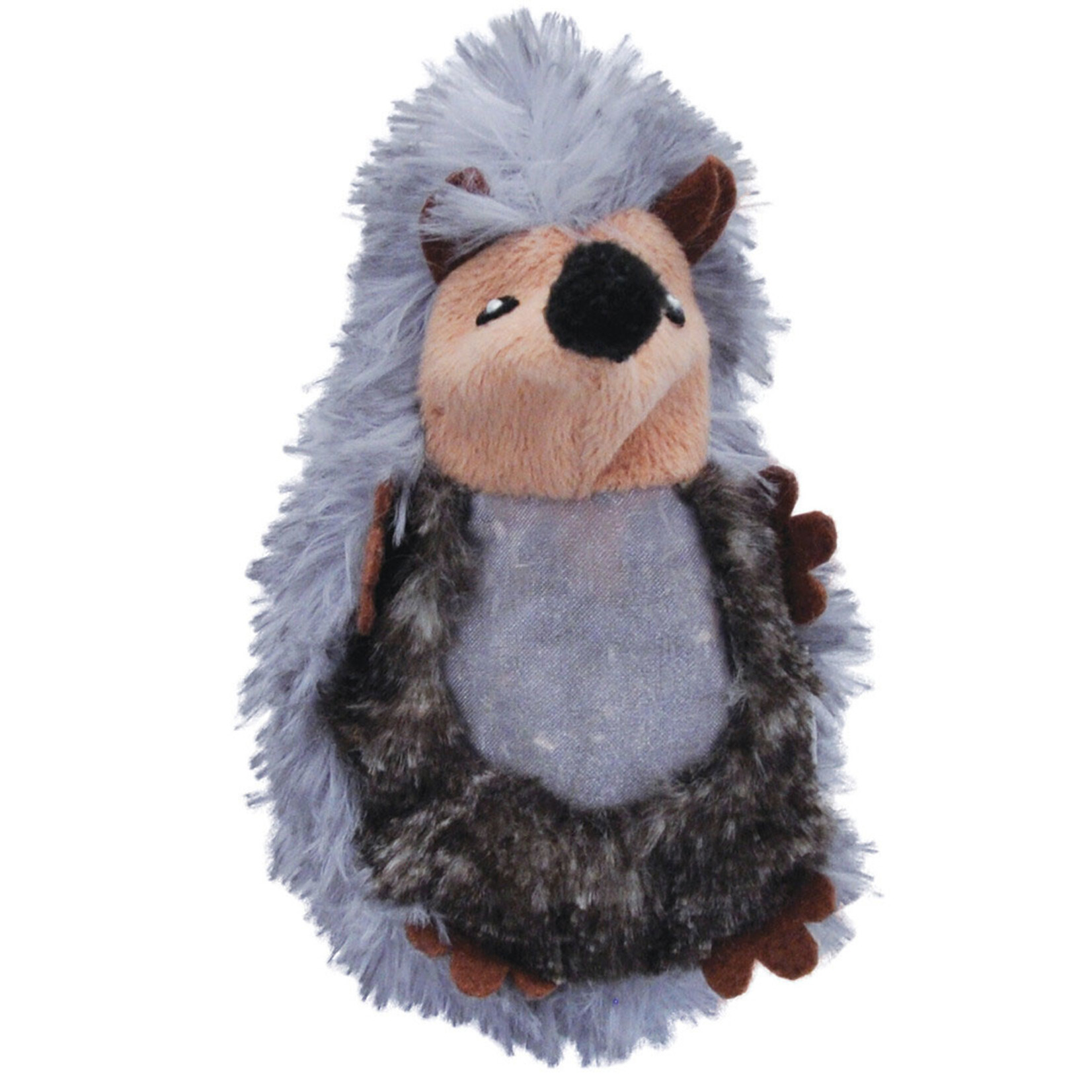 Coastal Pet Products Coastal Turbo Catnip Belly Critters Hedgehog Cat Toys, Small, Grey