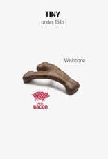 Benebone Benebone 2-Pack Dental Chew/Wishbone Bacon Tiny