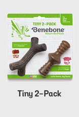 Benebone Benebone 2-Pack Maplestick/Zaggler Bacon Tiny
