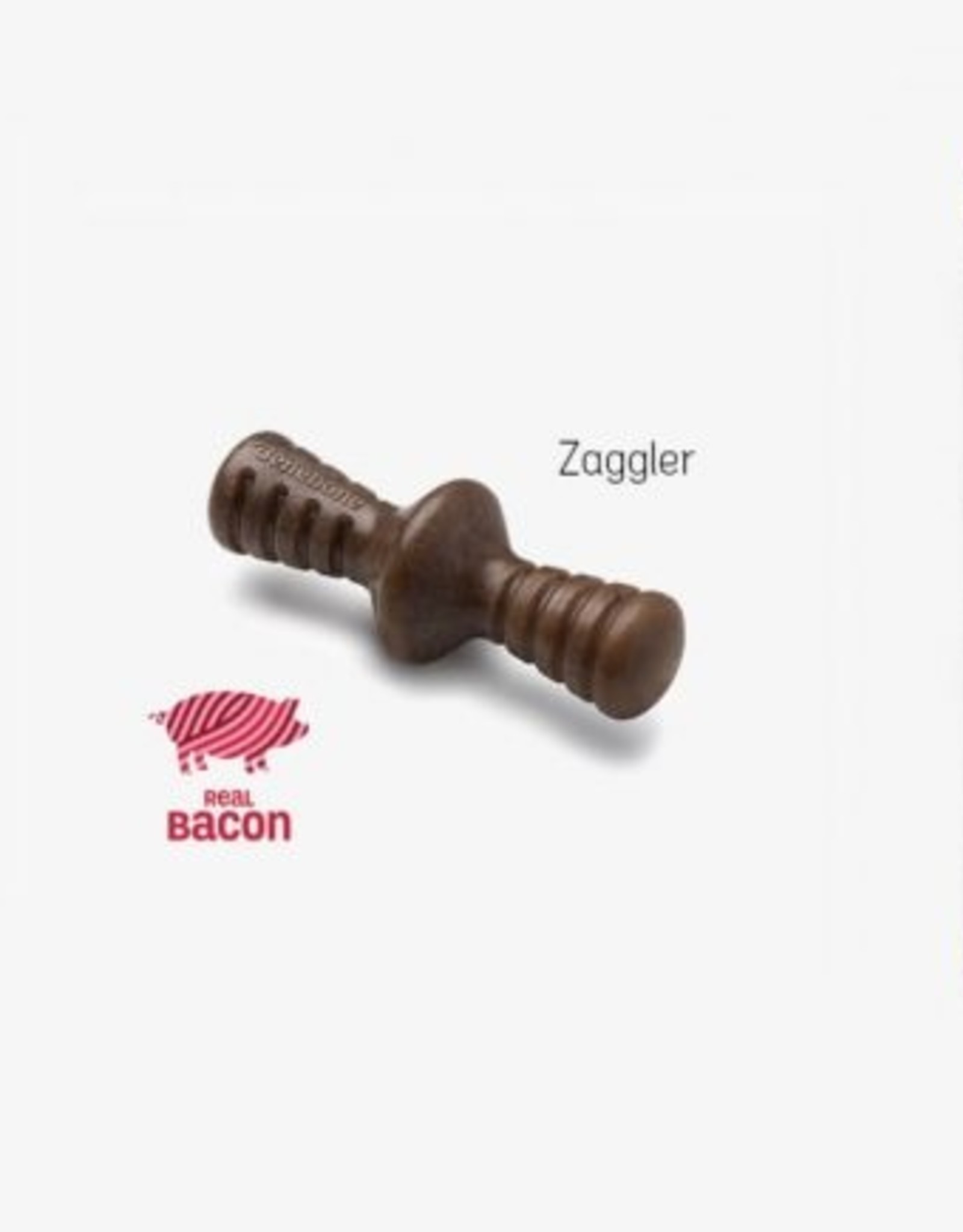 Benebone Benebone 2-Pack Maplestick/Zaggler Bacon Tiny