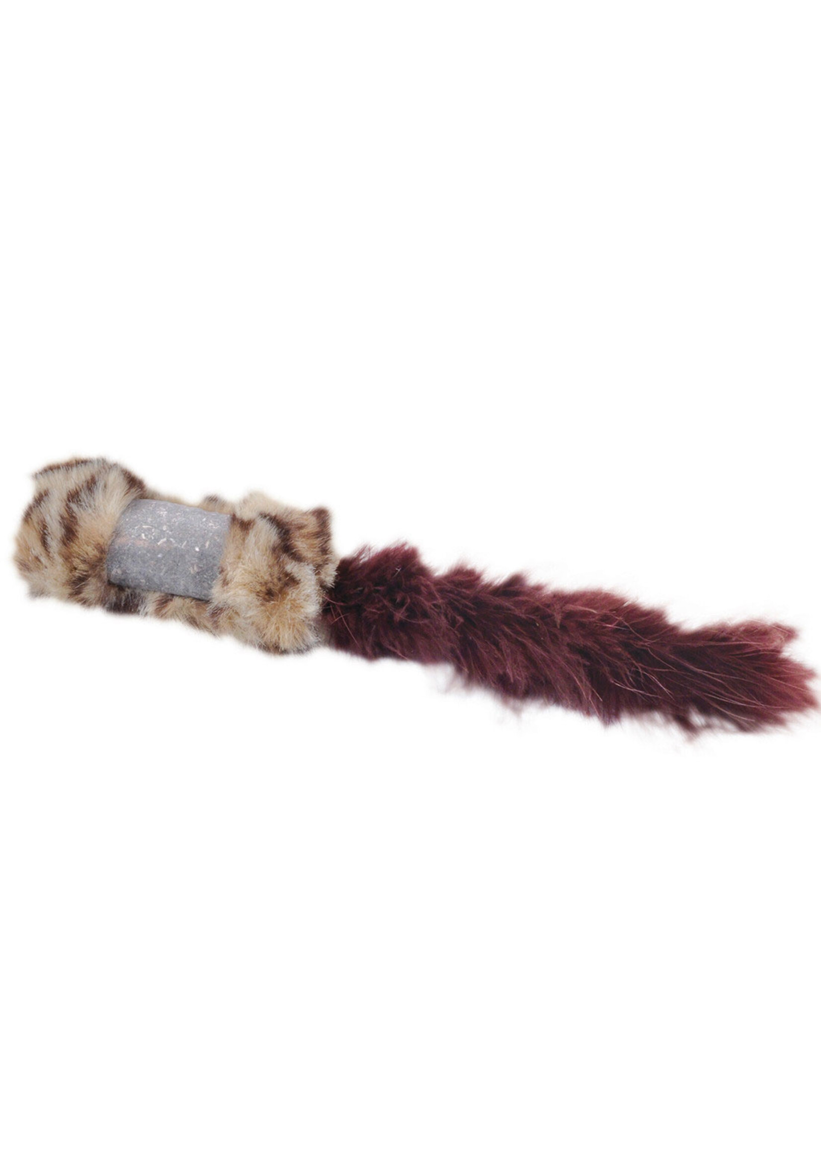 Coastal Pet Products Coastal Turbo Catnip Belly Squirrel Tail Critters Cat Toy 10 Inch