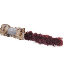Coastal Pet Products Coastal® Turbo® Catnip Belly Squirrel Tail Critters Cat Toy 10 Inch