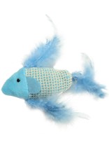 Coastal Pet Products Coastal® Turbo® Random Fun Cat Toy-Feather Fish - 5.25
