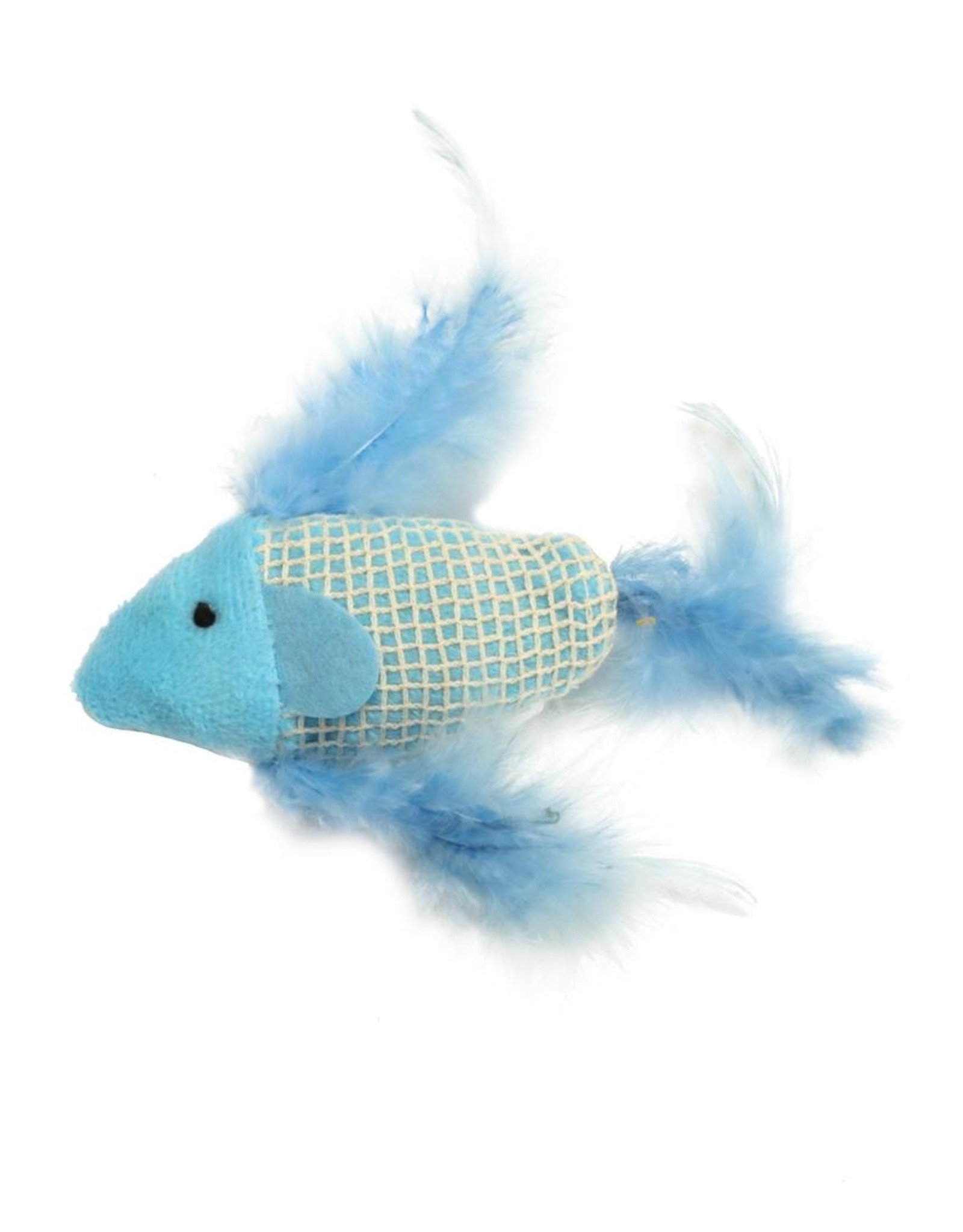 Coastal Pet Products Coastal® Turbo® Random Fun Cat Toy-Feather Fish - 5.25
