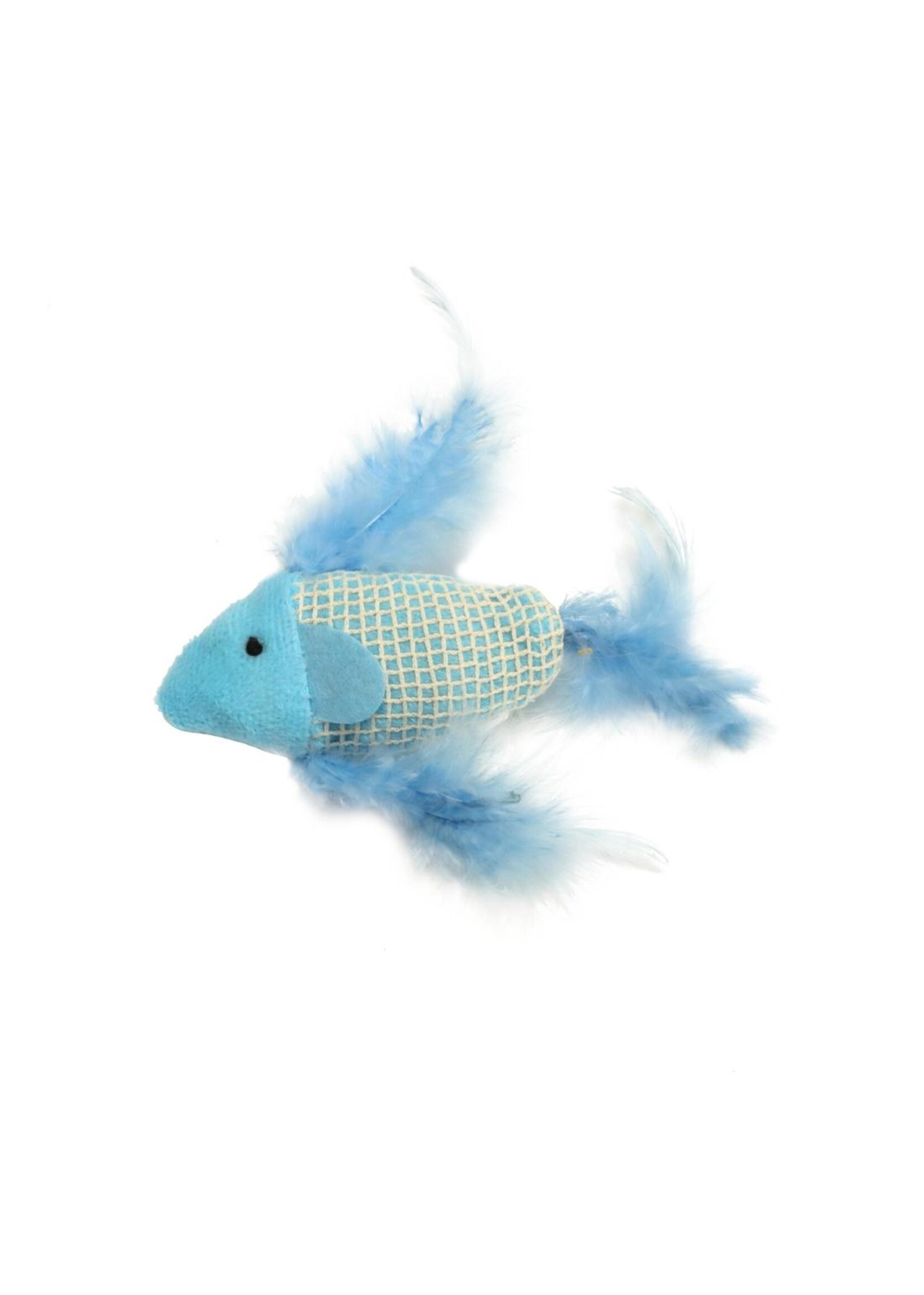 Coastal Pet Products Coastal Turbo Random Fun Cat Toy-Feather Fish - 5.25