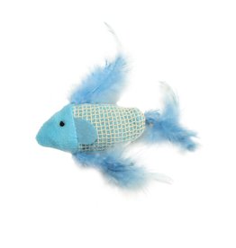 Coastal Pet Products Coastal® Turbo® Random Fun Cat Toy-Feather Fish - 5.25