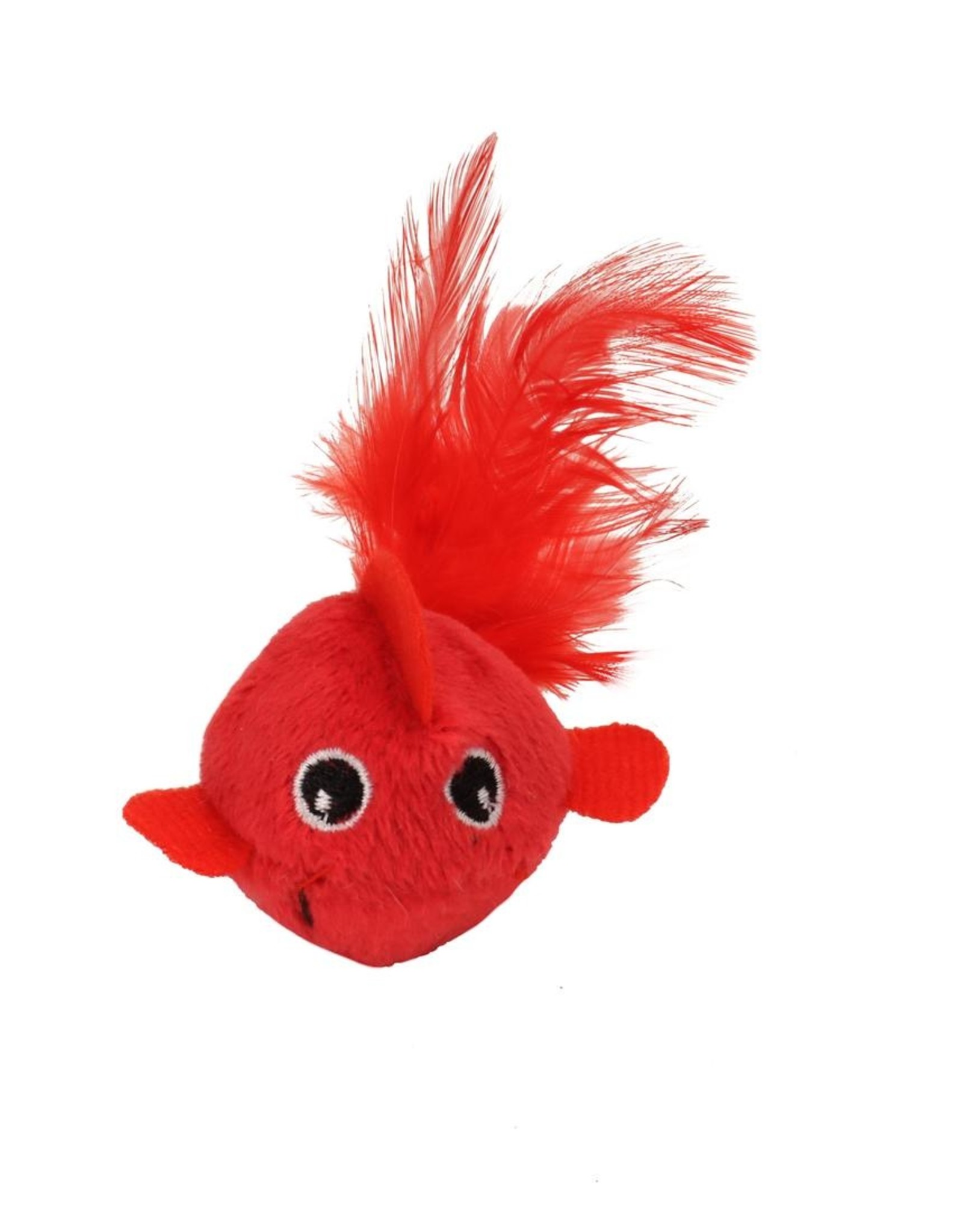 Turbo Fish with Feathers Cat Toy - The Fish & Bone