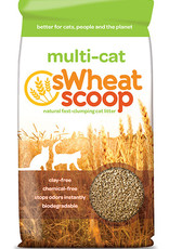 PET CARE SYSTEMS SWHEAT SCOOP MULTI-CAT LITTER 36LBS