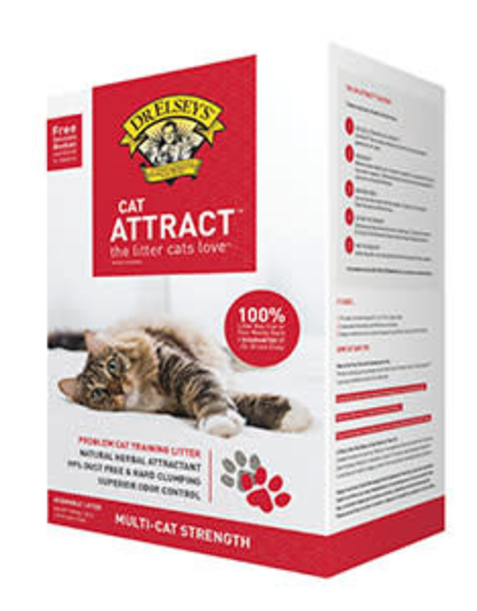 Dr. Elsey's Dr. Elsey's Cat Attract Clumping Clay Cat Litter - 20 lb. Box