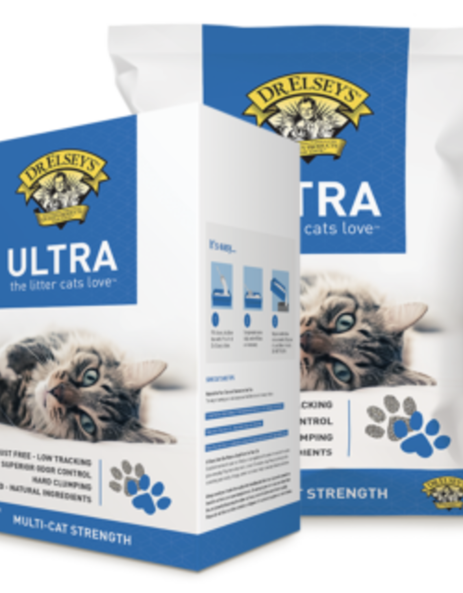 PRECIOUS CAT, INC. DR ELSEY'S ULTRA MULTI-CAT STRENGTH CAT LITTER 40#