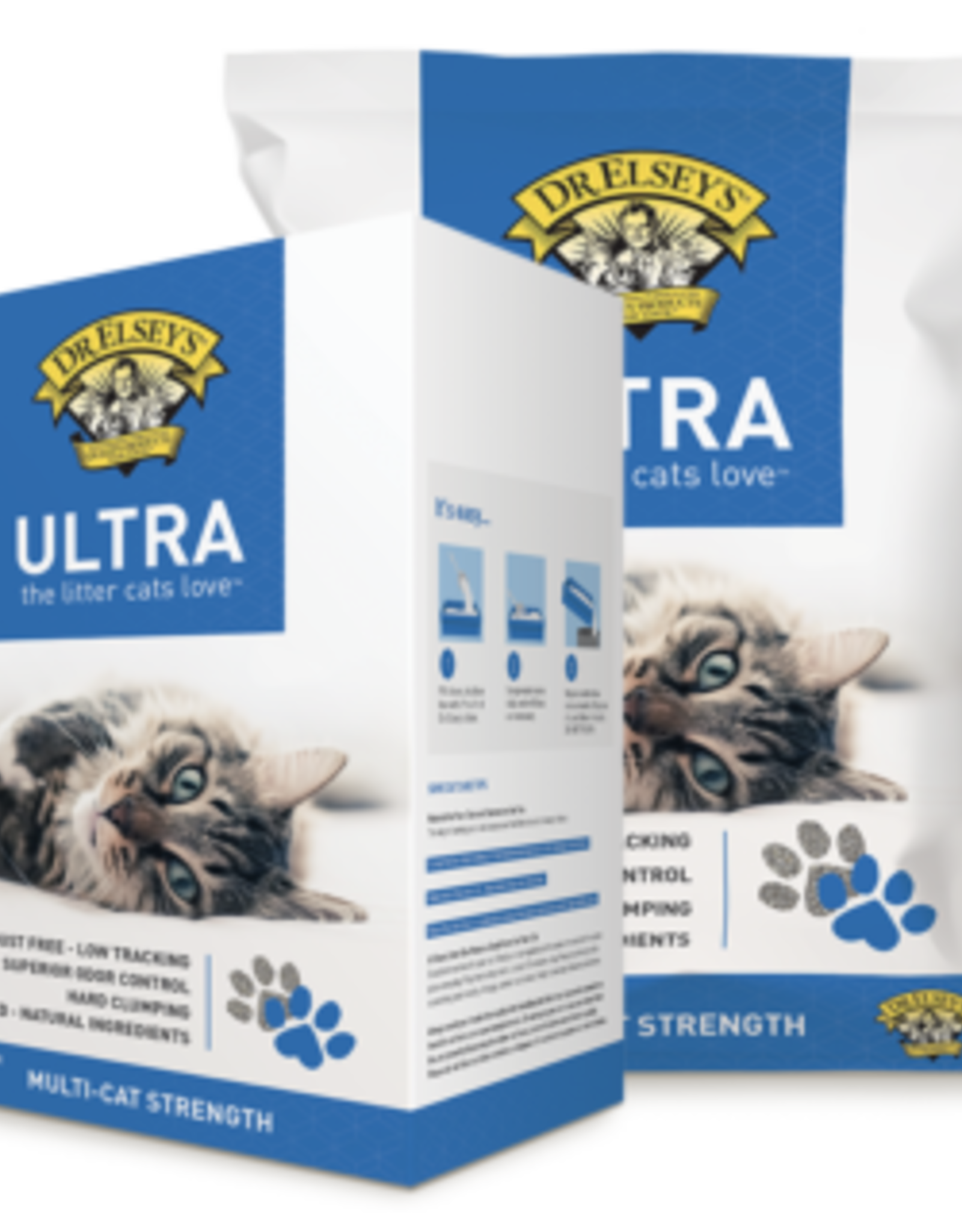 Dr. Elsey's DR ELSEY'S ULTRA MULTI-CAT STRENGTH CAT LITTER 18 LBS