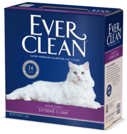CLOROX PETCARE PRODUCTS EVERCLEAN EXTREME CLUMP SCENTED CAT LITTER 14#