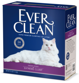 CLOROX PETCARE PRODUCTS EVERCLEAN EXTREME CLUMP SCENTED CAT LITTER 25#