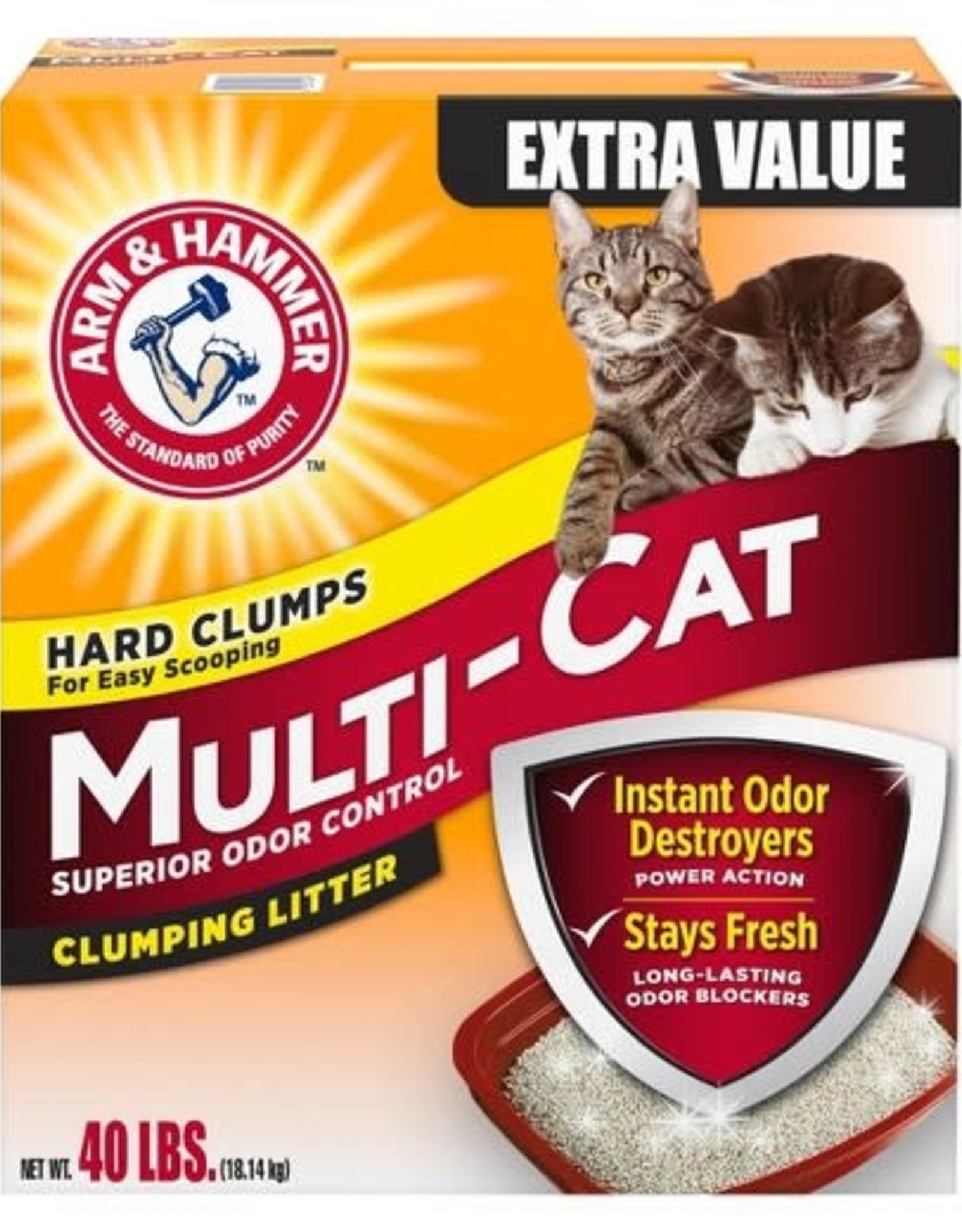 Arm & Hammer Arm & Hammer Multi-Cat Clumping Litter - 29 lbs