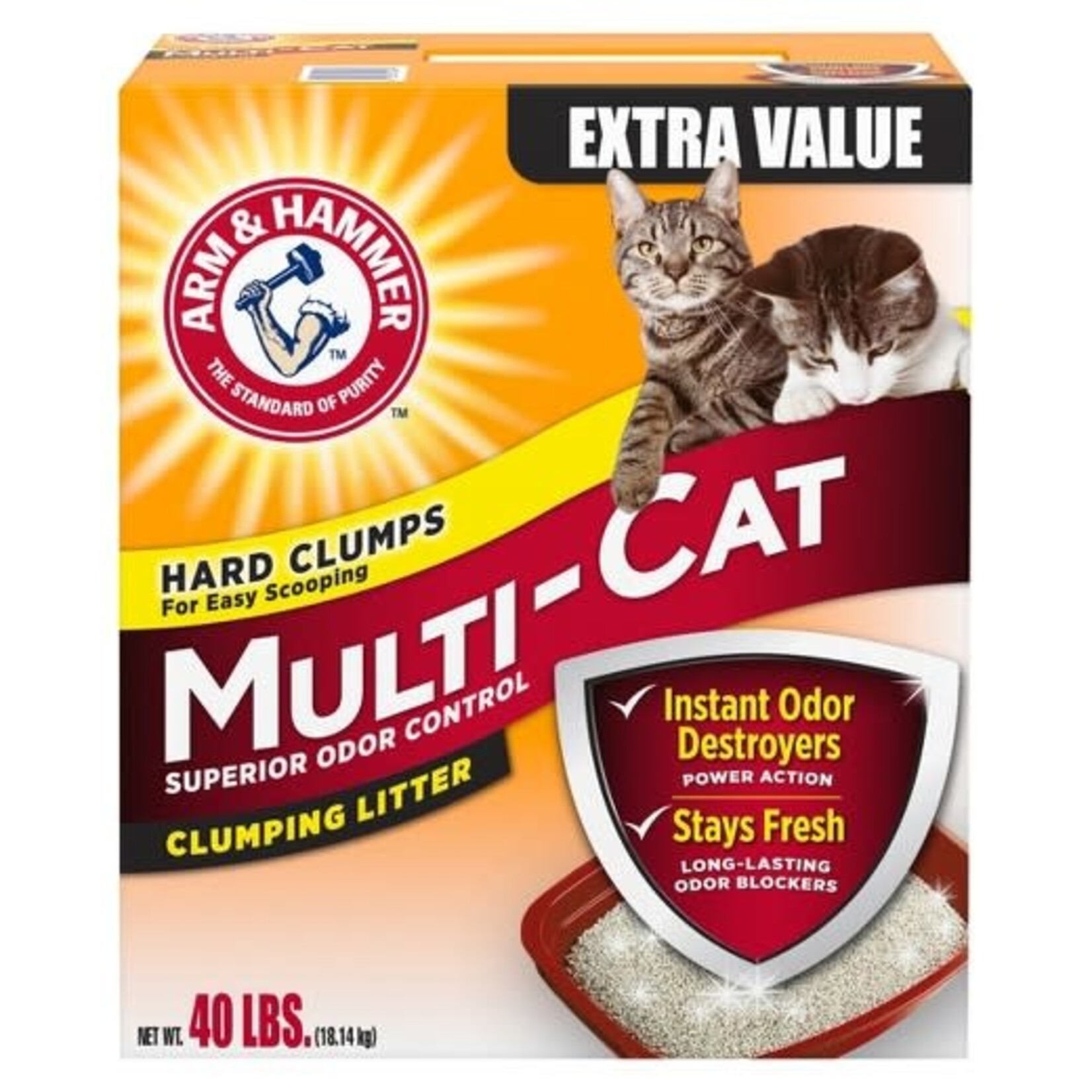 Arm & Hammer Arm & Hammer Multi-Cat Clumping Litter - 29 lbs
