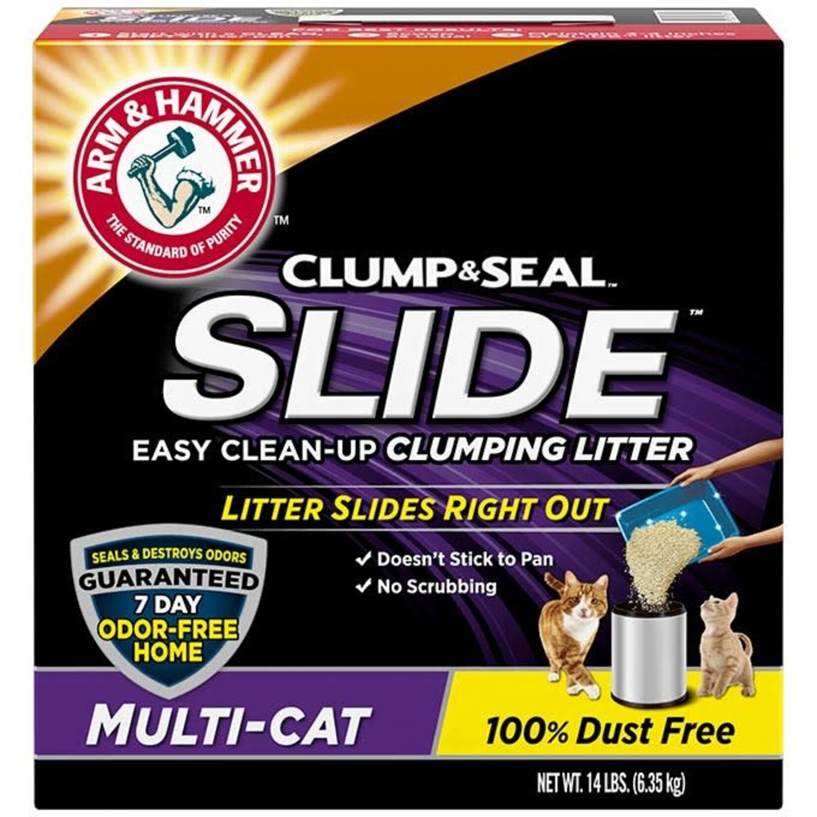 Arm & Hammer Arm & Hammer Clump & Seal SLIDE Cat Litter - 28 lb