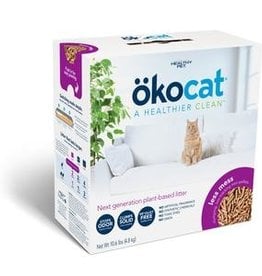 HEALTHY PET (OKOCAT) OKOCAT LONG HAIR CLUMPING WOOD CAT LITTER 10.6#