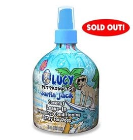 LUCY PET PRODUCTS LUCY PET SURFIN JACK COCONUT LEAVE IN CONDITIONER SPRAY 8OZ DISCONTINUED