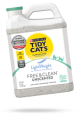 NESTLE PURINA PETCARE TIDY CATS LITTER FREE & CLEAN UNSCENTED LIGHTWEIGHT 8.5LBS