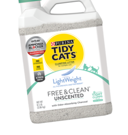 Nestle Purina TIDY CATS LITTER FREE & CLEAN UNSCENTED LIGHTWEIGHT 8.5LBS