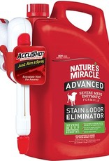 NATURE'S MIRACLE NATURES MIRACLE ADVANCED ACCUSHOT STAIN & ODOR 170OZ