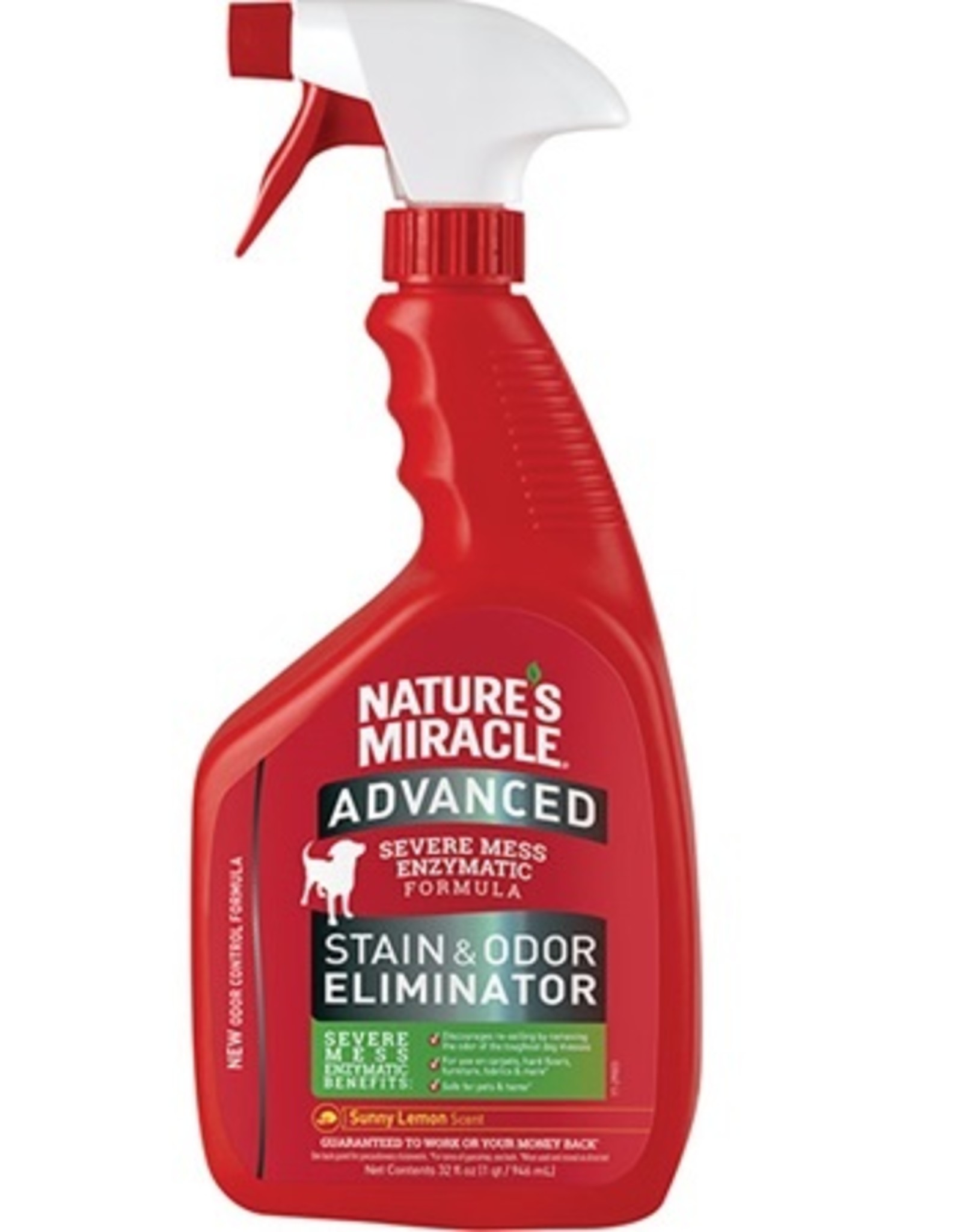 NATURE'S MIRACLE NATURES MIRACLE ADVANCED STAIN/ODOR SUNNY LEMON 32OZ (READY TO USE)