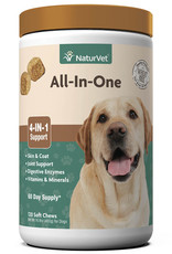 Naturvet NaturVet All-in-One Dog Vitamins - 120 Soft Chews