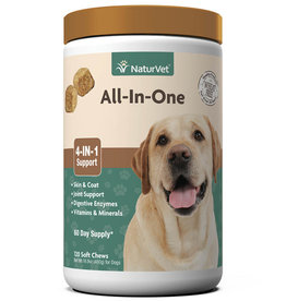 Naturvet NaturVet All-in-One Dog Vitamins - 120 Soft Chews