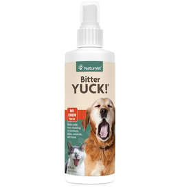 Naturvet NaturVet Bitter Yuck - No Chew Training Aid for Cats & Dogs – 8 oz