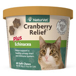 Naturvet NaturVet Cranberry Relief Plus Echinacea for Cats - 60 Soft Chews