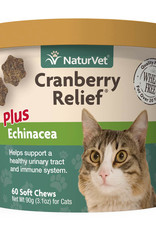Naturvet NaturVet Cranberry Relief Plus Echinacea for Cats - 60 Soft Chews