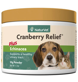 NATURVET NATURVET CRANBERRY RELIEF URINARY SUPPORT 50GM