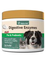 Naturvet NaturVet Digestive Enzymes + Probiotic for Cats - 60 Soft Chews