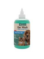 Naturvet Ear Wash with Tea Tree Oil for Pets, 8 FZ
