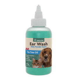 NATURVET NATURVET EAR WASH W/TEA TREE OIL 4OZ