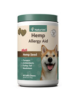 Naturvet NaturVet Hemp Allergy Aid Soft Chews for Dogs - Count of 60