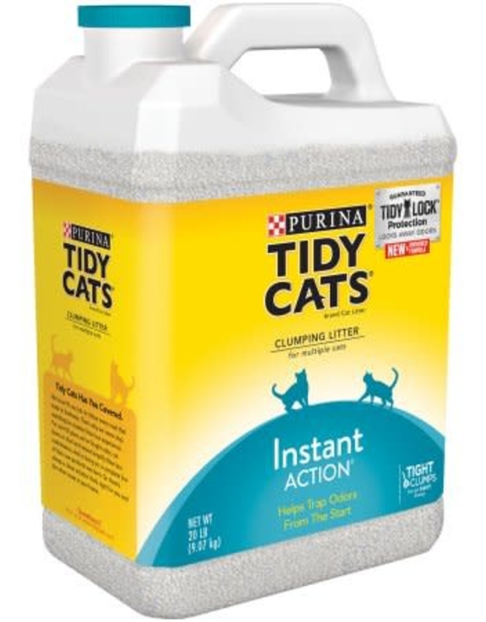 Nestle Purina TIDY CATS LITTER INSTANT ACTION BLUE JUG 20LBS