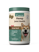 Naturvet NaturVet Hemp Joint Health for Dogs - Plus Hemp Seed – 60 Soft Chews