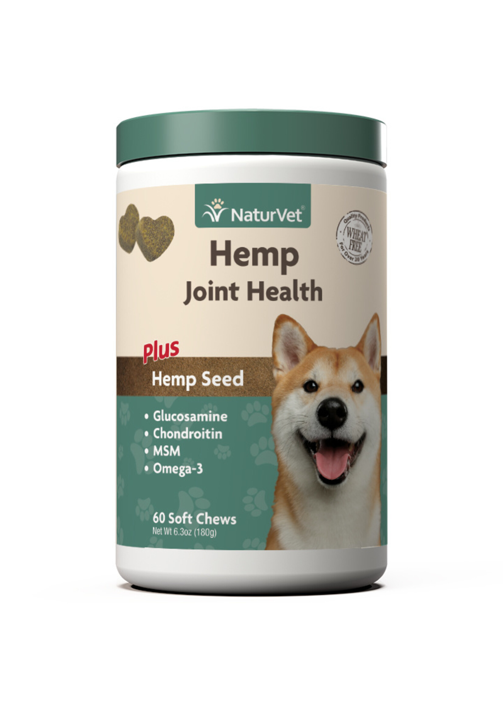Naturvet NaturVet Hemp Joint Health for Dogs - Plus Hemp Seed – 60 Soft Chews